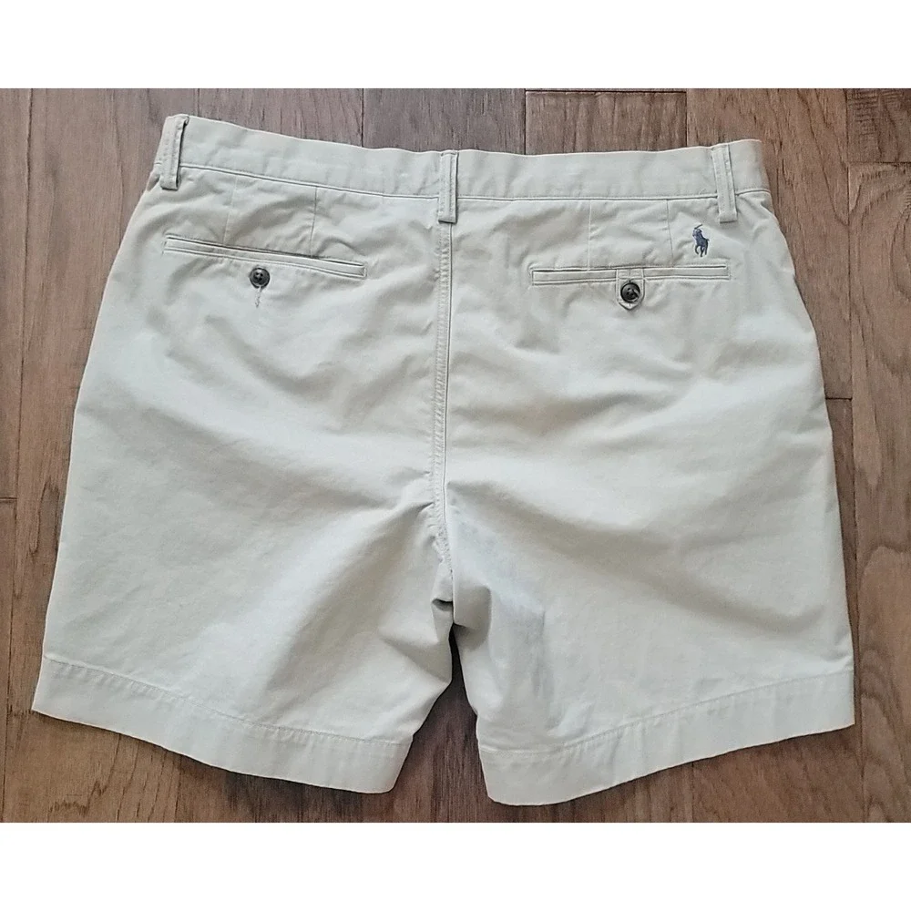 Polo Ralph Lauren Men's Blue Label Stretch Straight Fit Chino Shorts‎ Sz 36x8